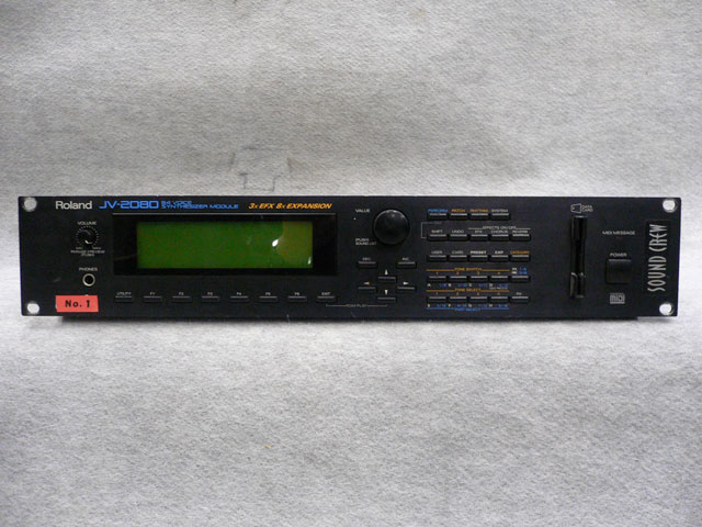 Roland - JV-2080 (JV 音源モジュール/2U)｜株式会社サウンドクルー